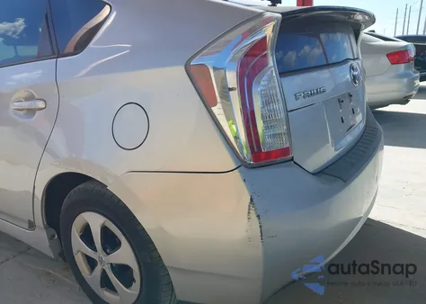 2013 Toyota Prius Two from USA, damaged, VIN JTDKN3DU1D5539812